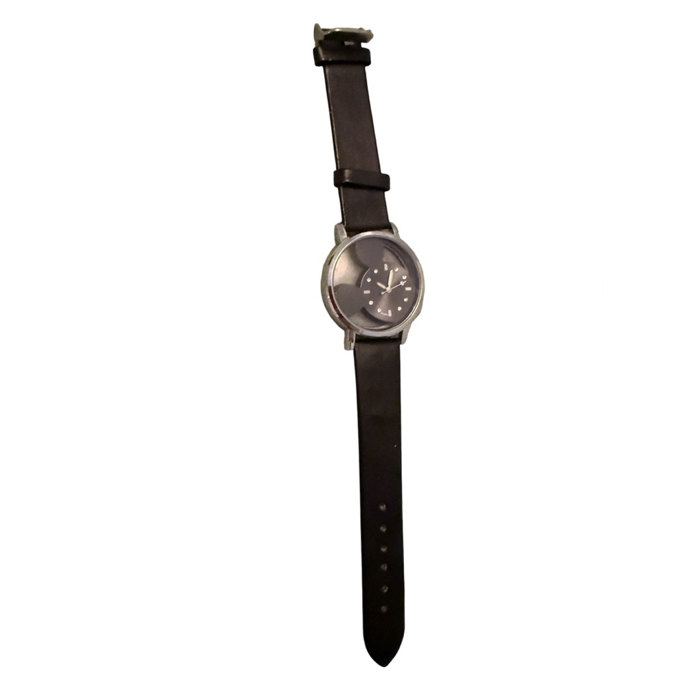 Vintage Disney Mickey Mouse Watch Black Retro Collectible Unisex